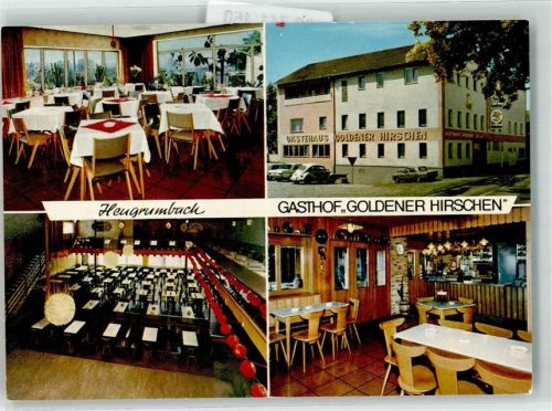 Heugrumbach Gasthaus Goldener Hirschen Auto VW Käfer