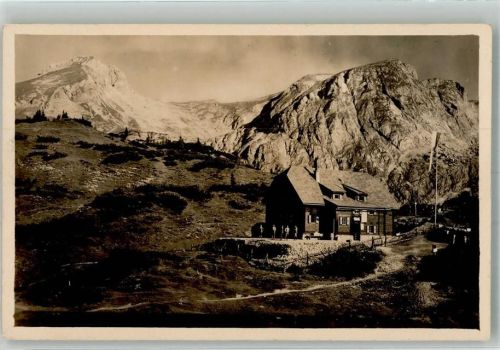 Sonnschienhütte 1928 Hüttenstempel