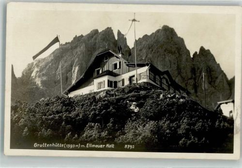 Gruttenhütte 1931 Berghütten