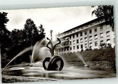 Winterkasten Sanatorium Krankenhaus Denkmal Brunnen