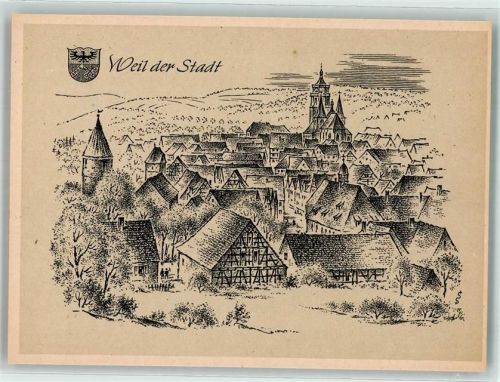 Weil der Stadt sign. Schäfer-Grohe, L.