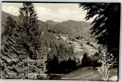 Eiershausen Schwarzbachtal Foto Original aus Archiv eines Ansichtskartenverlags Ort handschriftlich