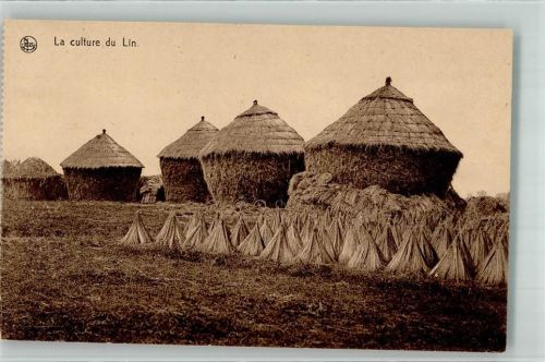 La culture du Lin. Landwirtschaft