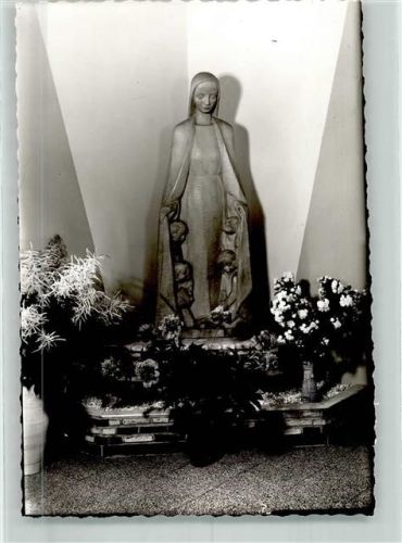 Heek Schutzmadonna Schule Ort handschriftlich Foto Original aus Archiv eines Ansichtskartenverlags