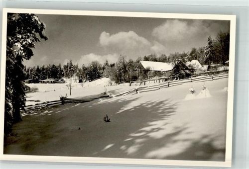 Poppenhausen Schule Schwarzerden Winter