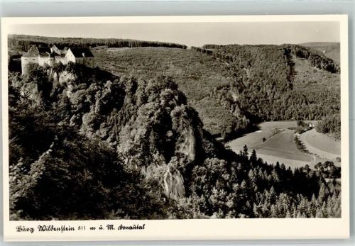 Leibertingen Berggasthaus Burg Wildenstein Donautal