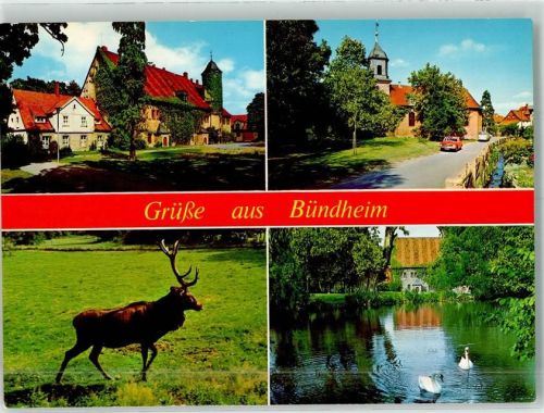 Bündheim Schloss Kirche St.Andreas Wildgehege