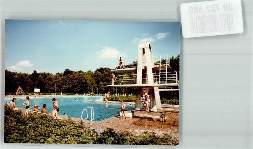 Fallingbostel Schwimmbad Foto Original aus Archiv eines Ansichtskartenverlags Ort handschriftlich