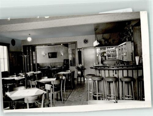 Wershofen Theke und Gaststube eines Gasthauses Foto Original aus Archiv eines Ansichtskartenverlags Ort handschriftlich