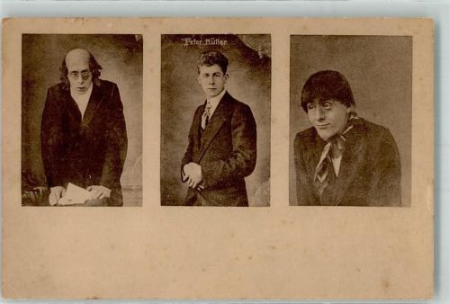 Peter Müller in verschiedenen Rollen Fotograf Frank Büchner Ober-Ramstadt Theaterschauspieler Gebrauchsspuren
