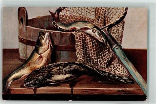 1905 Stilleben Fische T.S.N. Serie 469