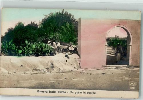 Krieg Italien-Türkei Grenze Uniform Militär Italien