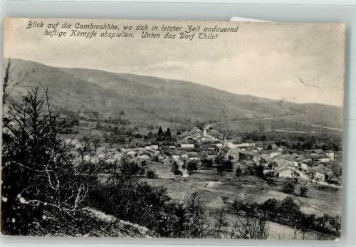 Le Thillot 1915 Combreshöhe Feldpost WK I Königl.Preuss.66.Res.Inf.Brig.