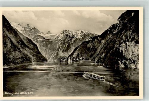 Königssee St. Bartholomä Fahrgastschiff