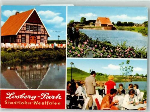 Stadtlohn 1967 Gasthaus Losberg Park