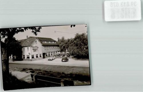Glashütten Gasthaus Auto Ort handschriftlich Foto Original aus Archiv eines Ansichtskartenverlags