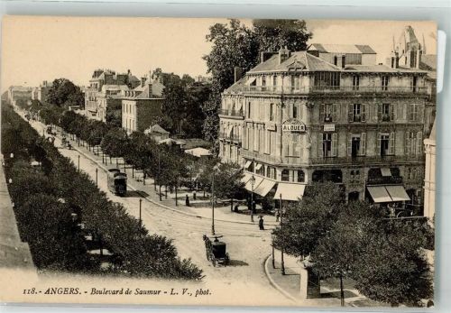 Angers Straßenbahn Boulevard de Saumer