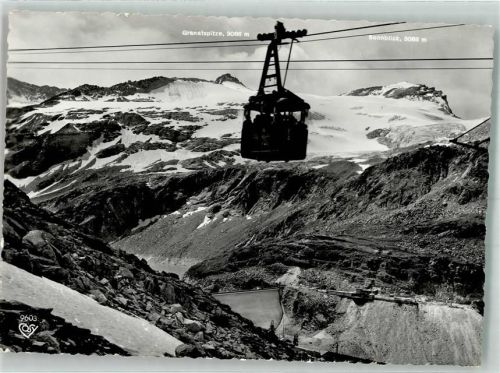 Rudolfshütte - Seilbahn Hüttenstempel Foto Cosy-Verlag