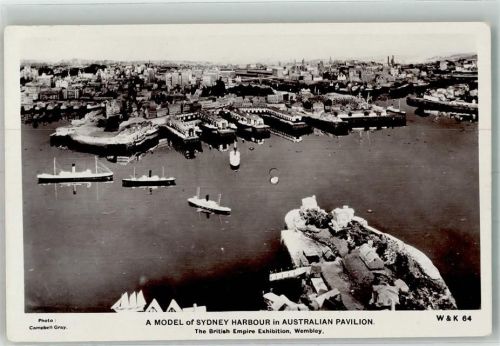 Sydney Hafen Modell Ausstellung Wembley
