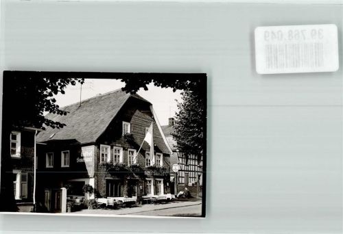 57462 W5960 Olpe , Biggesee FOTO KEINE AK Gasthaus Gasthof Sauerland Foto Original aus Archiv eines Ansichtskartenverlags Ort handschriftlich