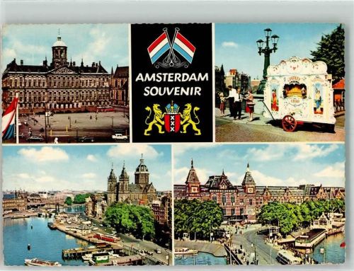 Amsterdam Rathaus Omnibus Oldtimer