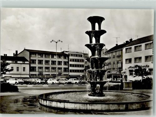 Dudweiler Neuer Brunnen Auto VW Käfer Apotheke Gasthaus