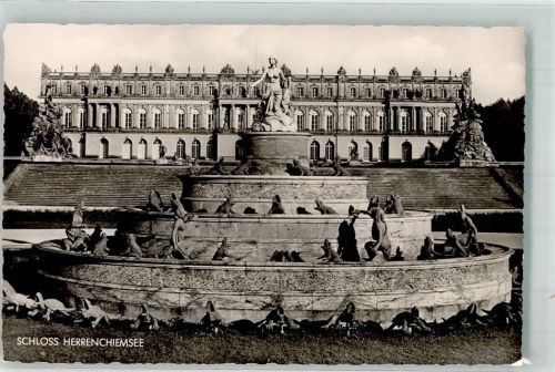 Herrenchiemsee Kgl. Scholss Latonabrunnen