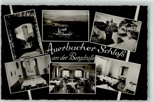 Auerbach Fliegeraufnahme vom Auerbacher Schloss Räumlichkeiten des Gasthauses