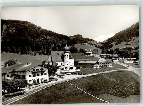 83471 W8240 Oberau b Berchtesgaden Foto AK Roßfeldstrasse
