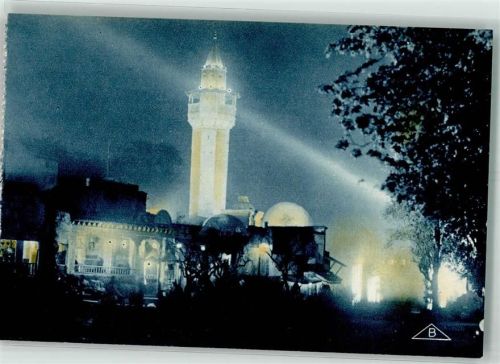 Paris Section Tunisienne Ort handschriftlich Nacht