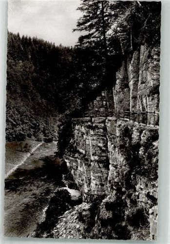 Wutach Wutachschlucht Felsengalerie