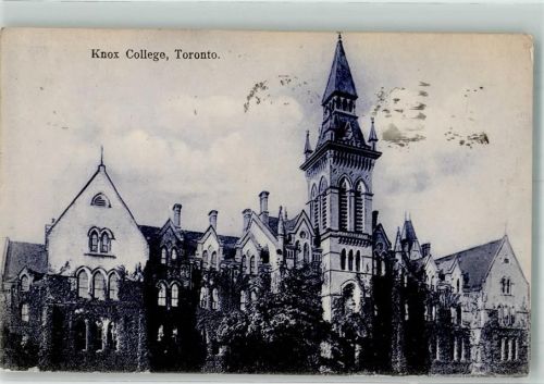 Toronto 1907 Knox College