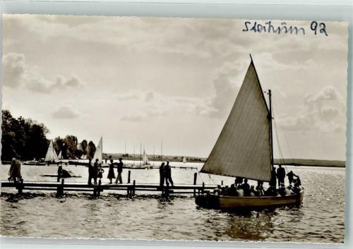 Steinhude Steinhuder Meer Segelboot