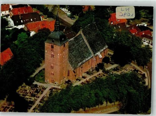 Burg Fliegeraufnahme Kirche St. Nikolai