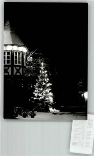 Öhringen Kornhaus Winter Weihnachtsbaum Foto Original aus Archiv eines Ansichtskartenverlags Ort lt. Recherche