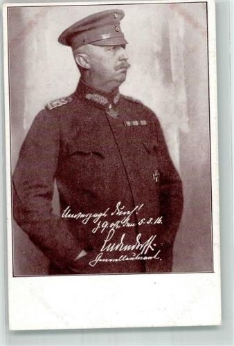 1916 Fotoportrait des Generalleutnants in Uniform Deutscher Frauenverein vom Rotes Kreuz