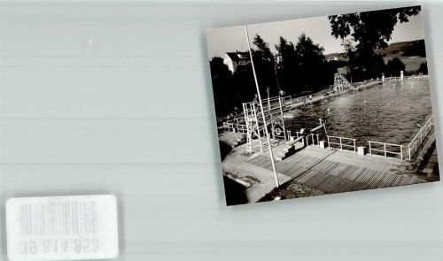 Burgkunstadt Schwimmbad Foto Original aus Archiv eines Ansichtskartenverlags Ort handschriftlich