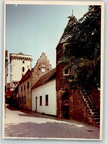 Zons Rheinturm Foto Original aus Archiv eines Ansichtskartenverlags Ort handschriftlich