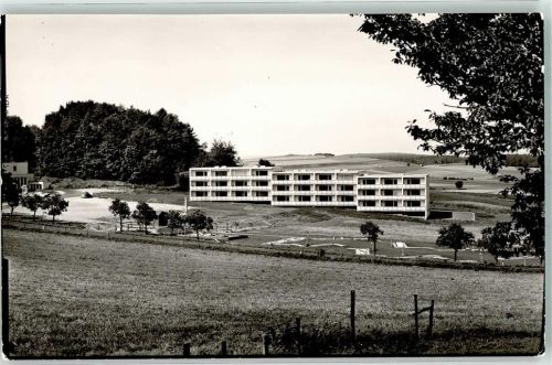 Hofbieber Appartementhaus Rhönblick Minigolf Foto Original aus Archiv eines Ansichtskartenverlags Ort handschriftlich