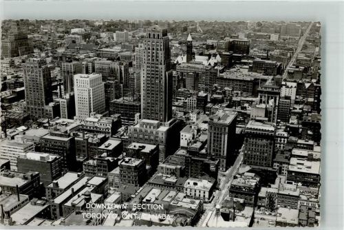 Toronto Fliegeraufnahme Downtown Section
