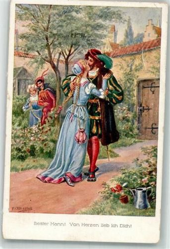 1934 Küsse Faust von Goethe, Johann Wolfgang sign. Kaskeline
