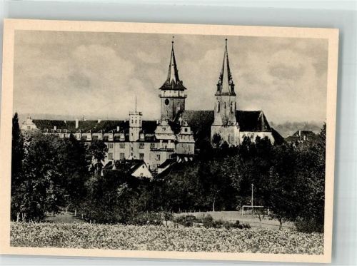 Öhringen Blick auf Schloss und Kirche