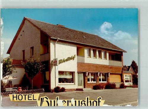 Bad Waldliesborn Hotel Hubertushof Ort handschriftlich Foto Original aus Archiv eines Ansichtskartenverlags
