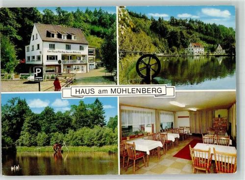 Waldbröl 1979 Hotel Pension Haus am Mühlenberg