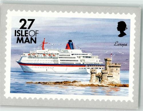 Burg Briefmarkenabbildung Isle of Man