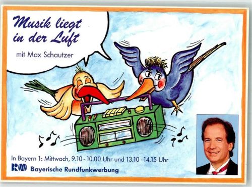 Radio Vögel Max Schautzer Bayerischer Rundfunk