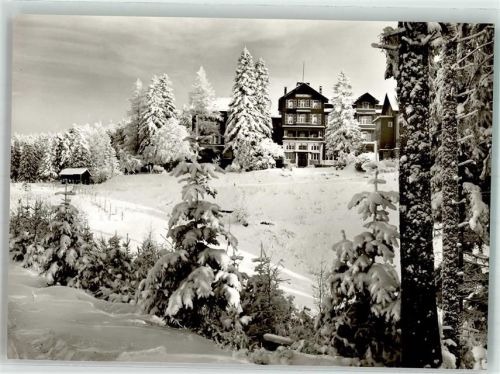 Sand Plättig Hotel 800 m Winter Schnee