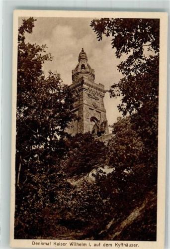 Steinthaleben Kaiser-Wilhelm I. Denkmal Hüttenstempel