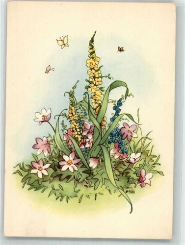 sign. Laabs Blumen Kunstverlag Gerbig u. Co.