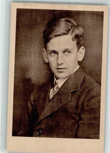 Reifferscheid 1919 Fotografie eines jungen Mannes Ort handschriftlich
